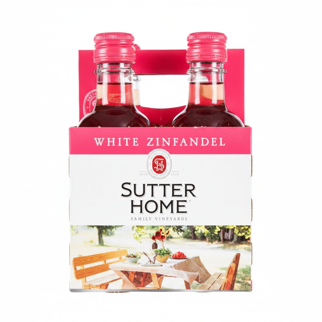 Vino Rosado Sutter Home Zinfandel pack 4 tetrapacks x 187 ml - La Cava