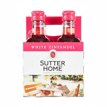 Vino Rosado Sutter Home Zinfandel pack 4 tetrapacks x 187 ml - La Cava