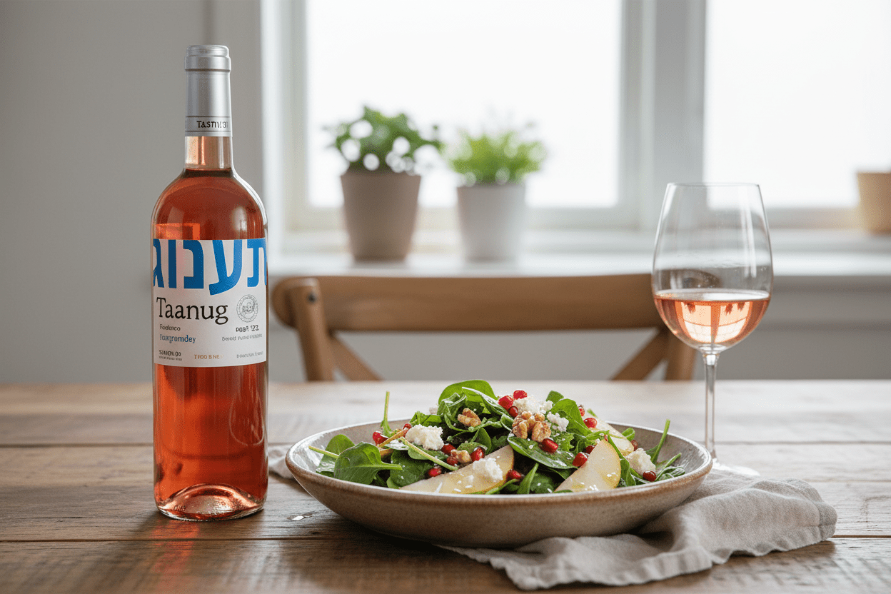 Vino Rosado Taanug 750ml Kosher - Vino de España - La Cava