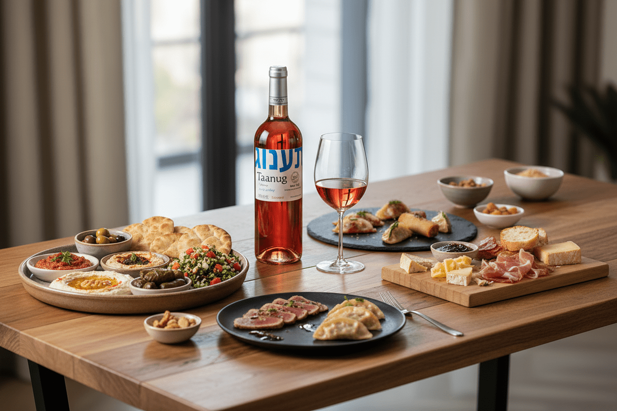 Vino Rosado Taanug 750ml Kosher - Vino de España - La Cava