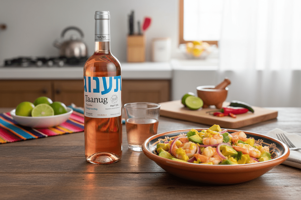 Vino Rosado Taanug 750ml Kosher - Vino de España - La Cava