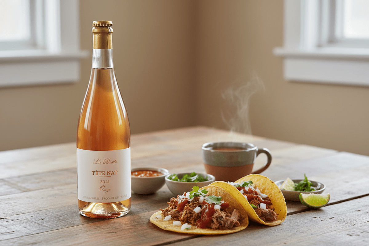 Vino Rosado Tete Nat´Oragne 750ml - Vino de Francia - La Cava