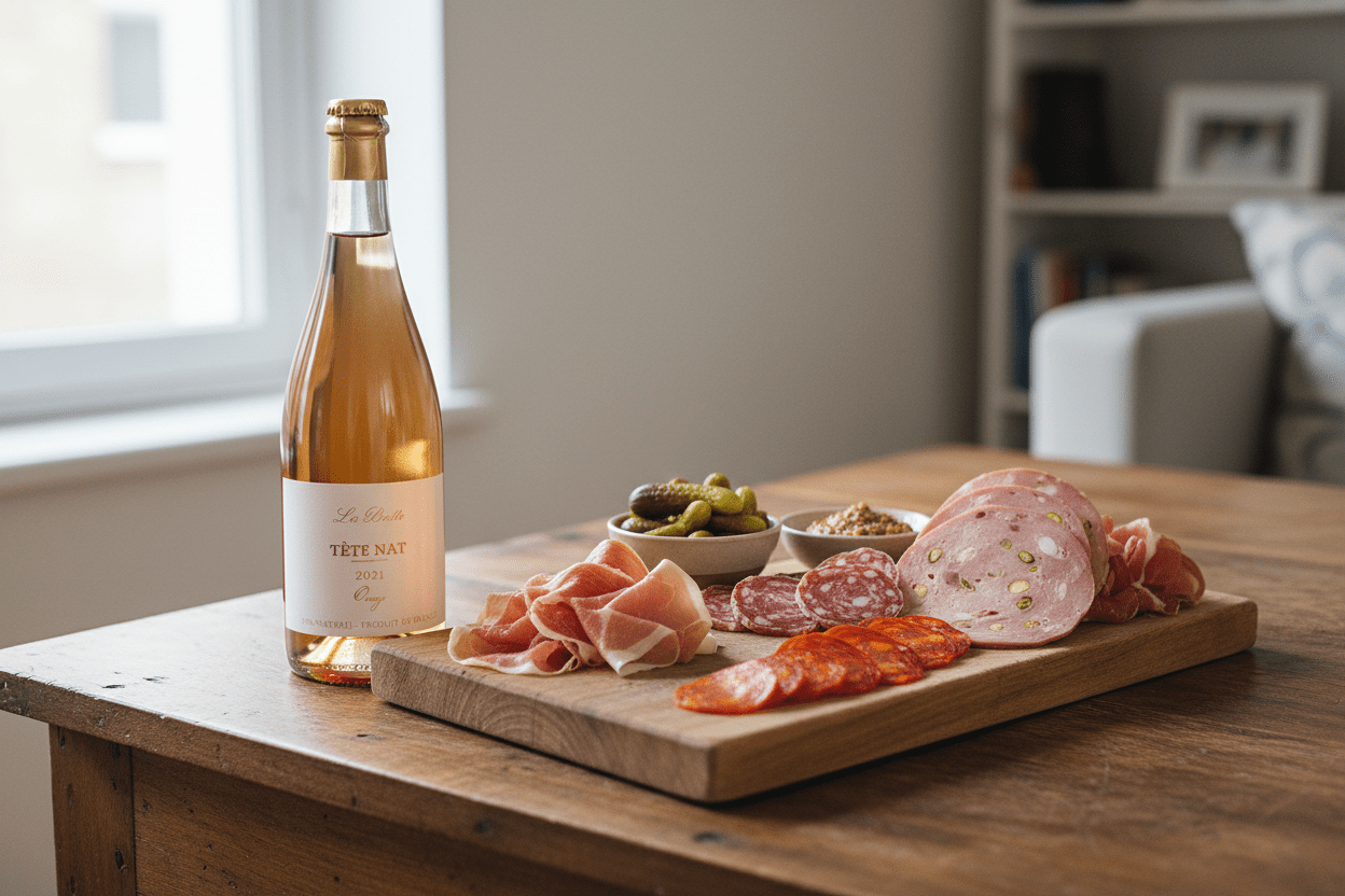 Vino Rosado Tete Nat´Oragne 750ml - Vino de Francia - La Cava