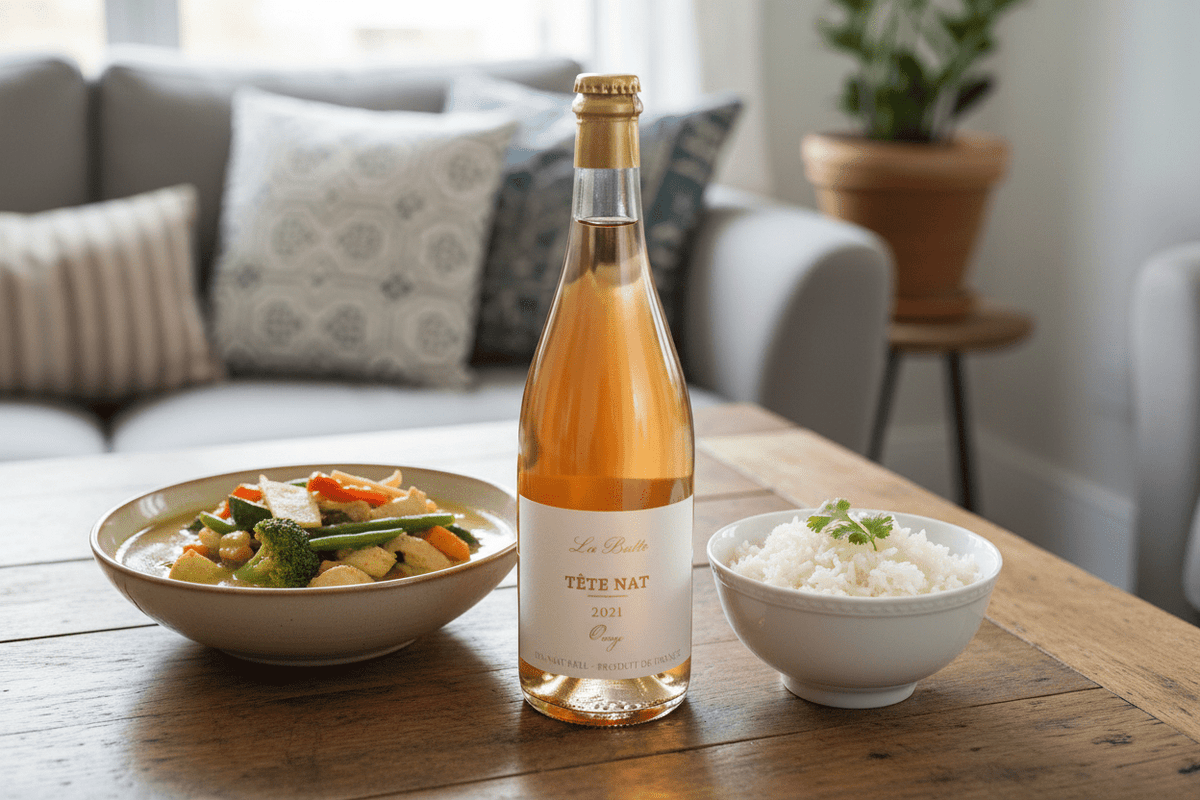 Vino Rosado Tete Nat´Oragne 750ml - Vino de Francia - La Cava