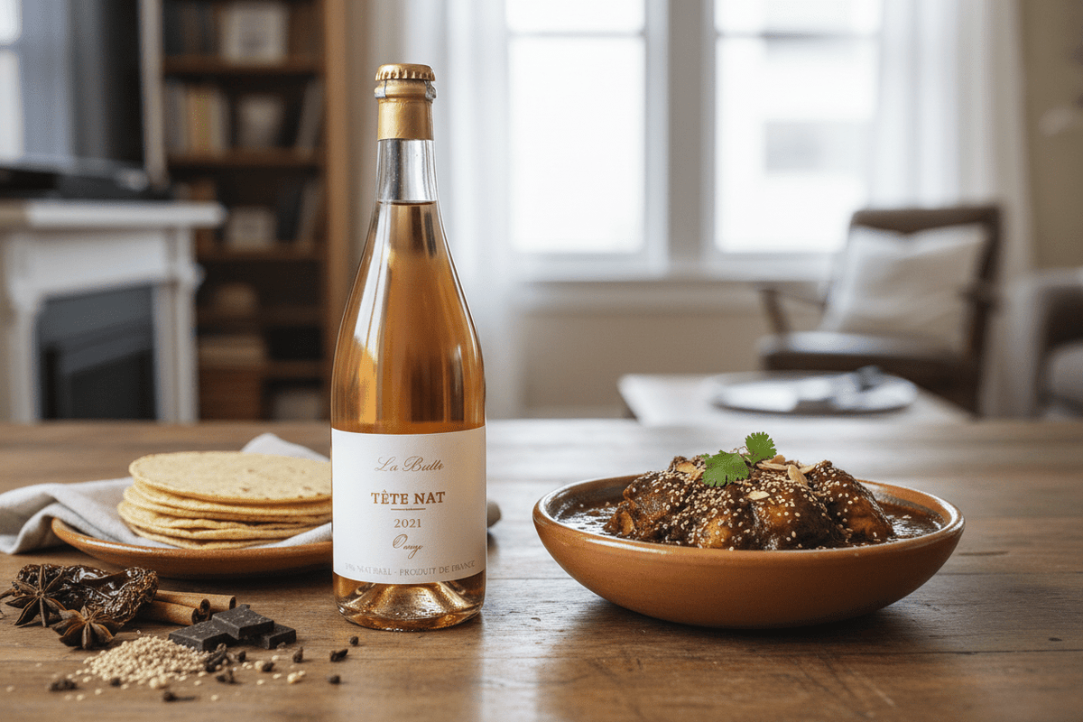 Vino Rosado Tete Nat´Oragne 750ml - Vino de Francia - La Cava
