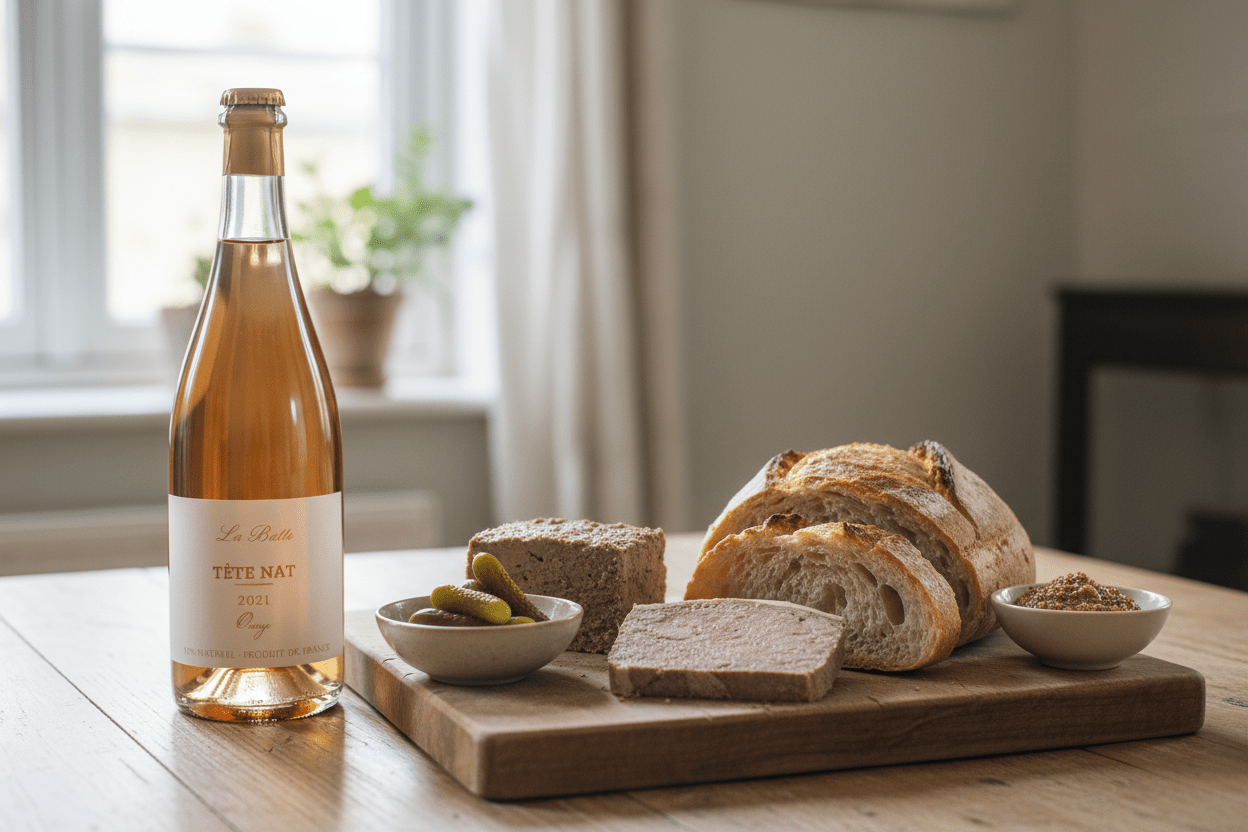 Vino Rosado Tete Nat´Oragne 750ml - Vino de Francia - La Cava