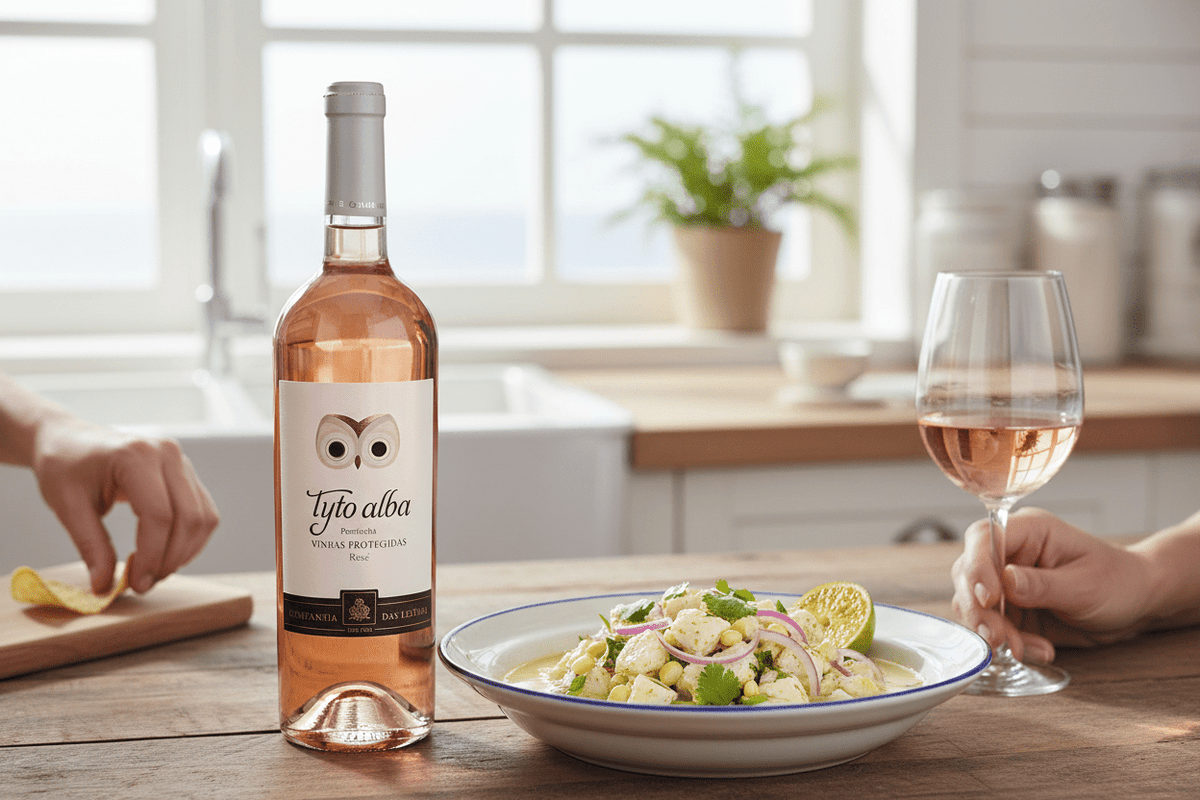 Vino Rosado Tyto Alba Rosado DO Tejo - La Cava