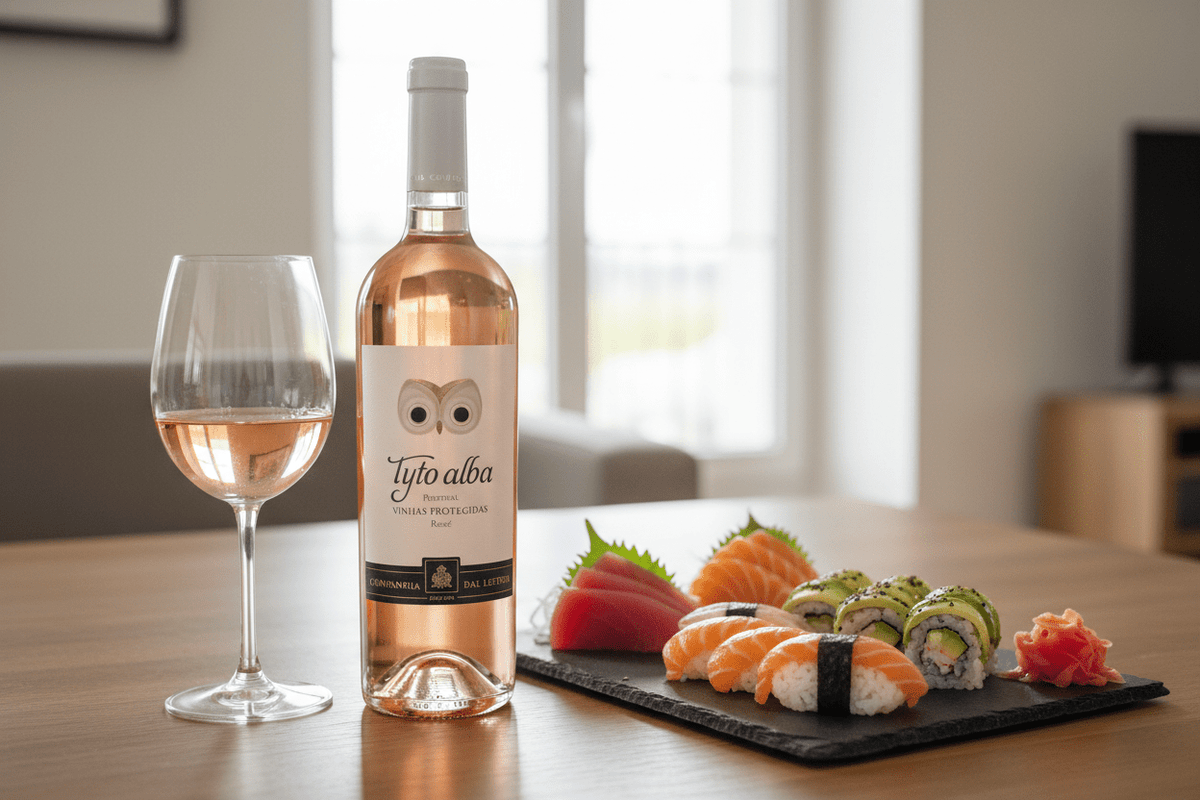 Vino Rosado Tyto Alba Rosado DO Tejo - La Cava