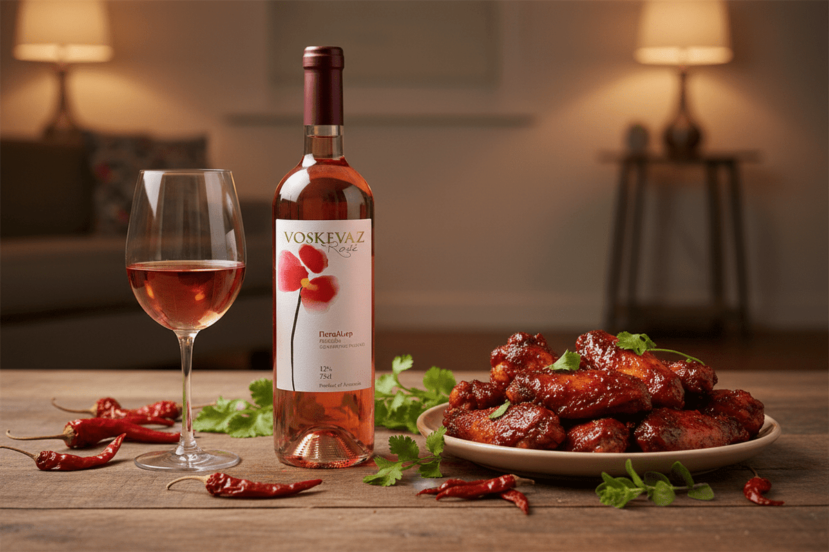 Vino Rosado Voskevaz Rose Dry 750ml Armenia - La Cava
