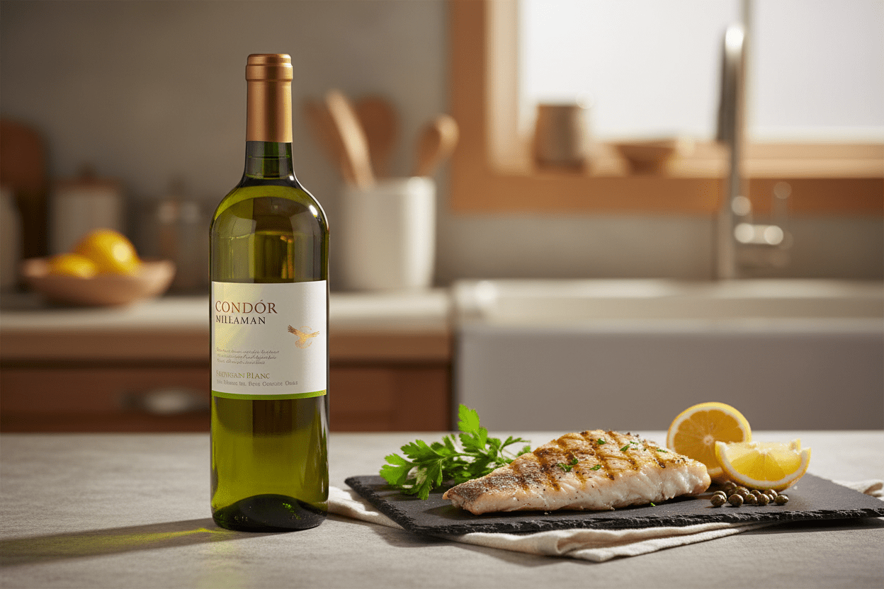 Vino Sauvignon Blanc Joven 750ml - Vino de Chile - La Cava