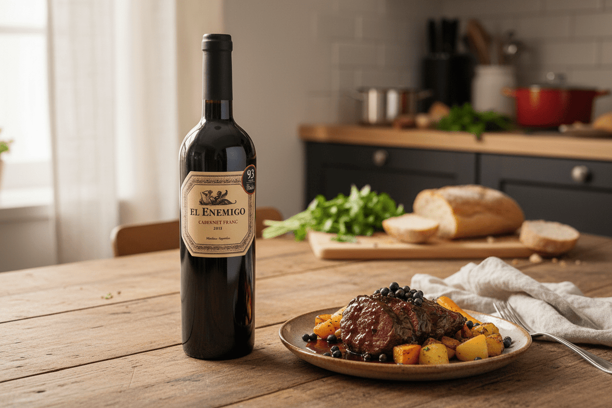 Vino tinto 1500 ml el enemigo cabernet franc 2022 - Vino Argentino - La Cava