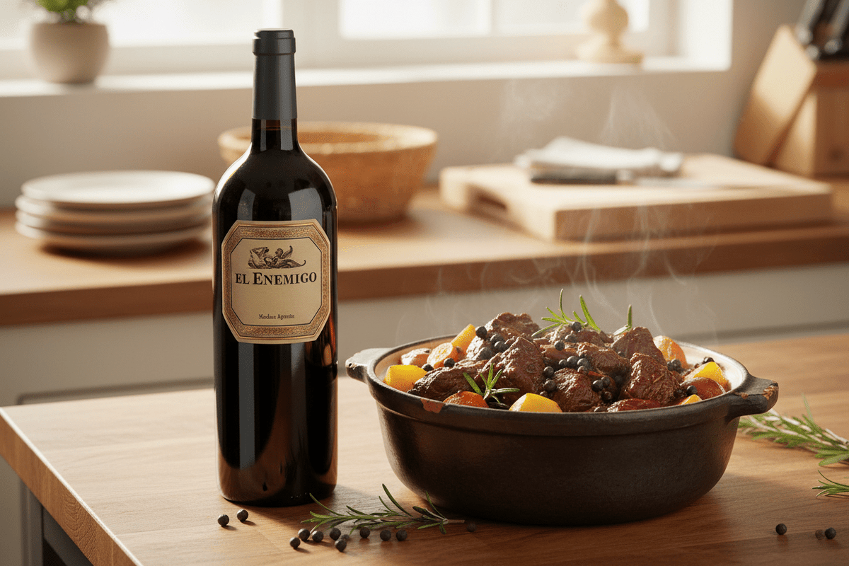 Vino tinto 3000 ml el enemigo malbec 2022 - Vino Argentino - La Cava