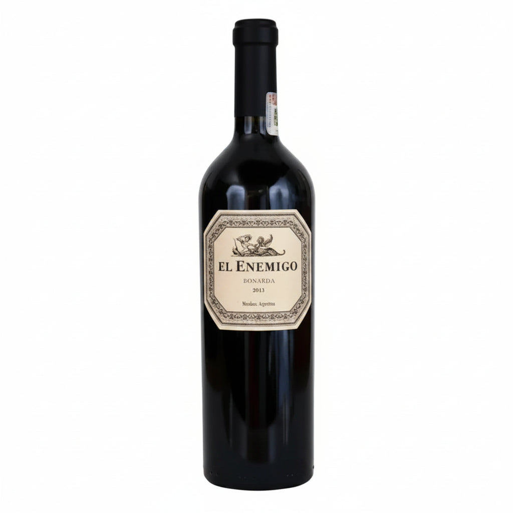 Vino tinto 750 ml el enemigo bonarda 100% 2022 - Vino Argentino - La Cava