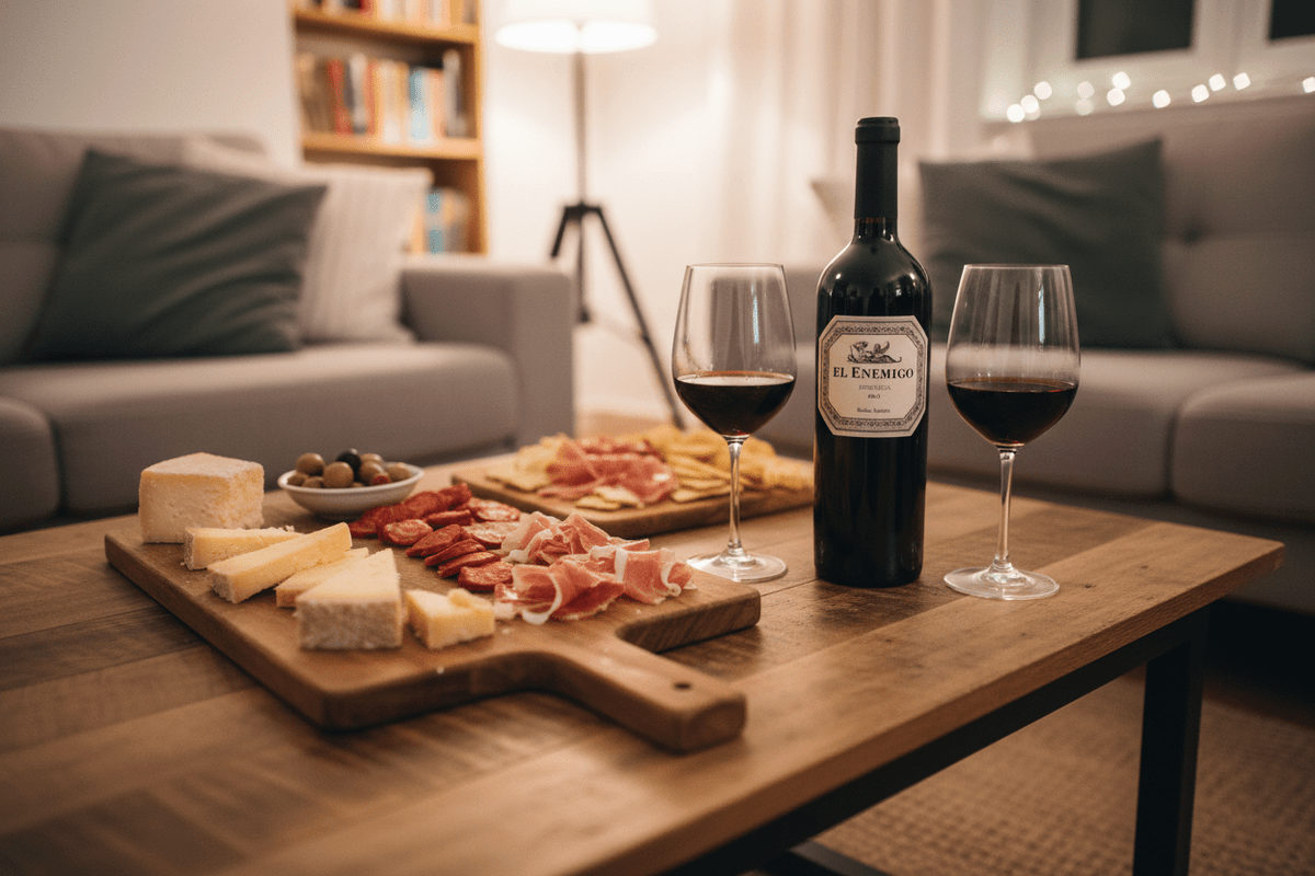 Vino tinto 750 ml el enemigo bonarda 100% 2022 - Vino Argentino - La Cavaslider_item_HiMBLA