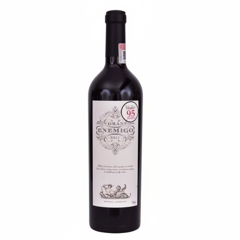 Vino tinto 750 ml el gran enemigo blend 2018 - Vino Argentino - La Cava