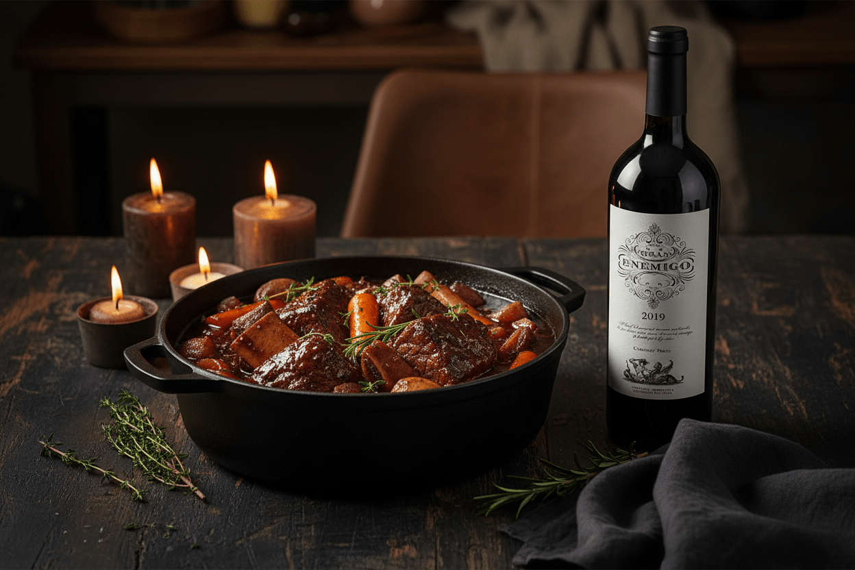 Vino Tinto 750 ml El Gran Enemigo Single Vineyard Agrelo 2019 Argentina - La Cava