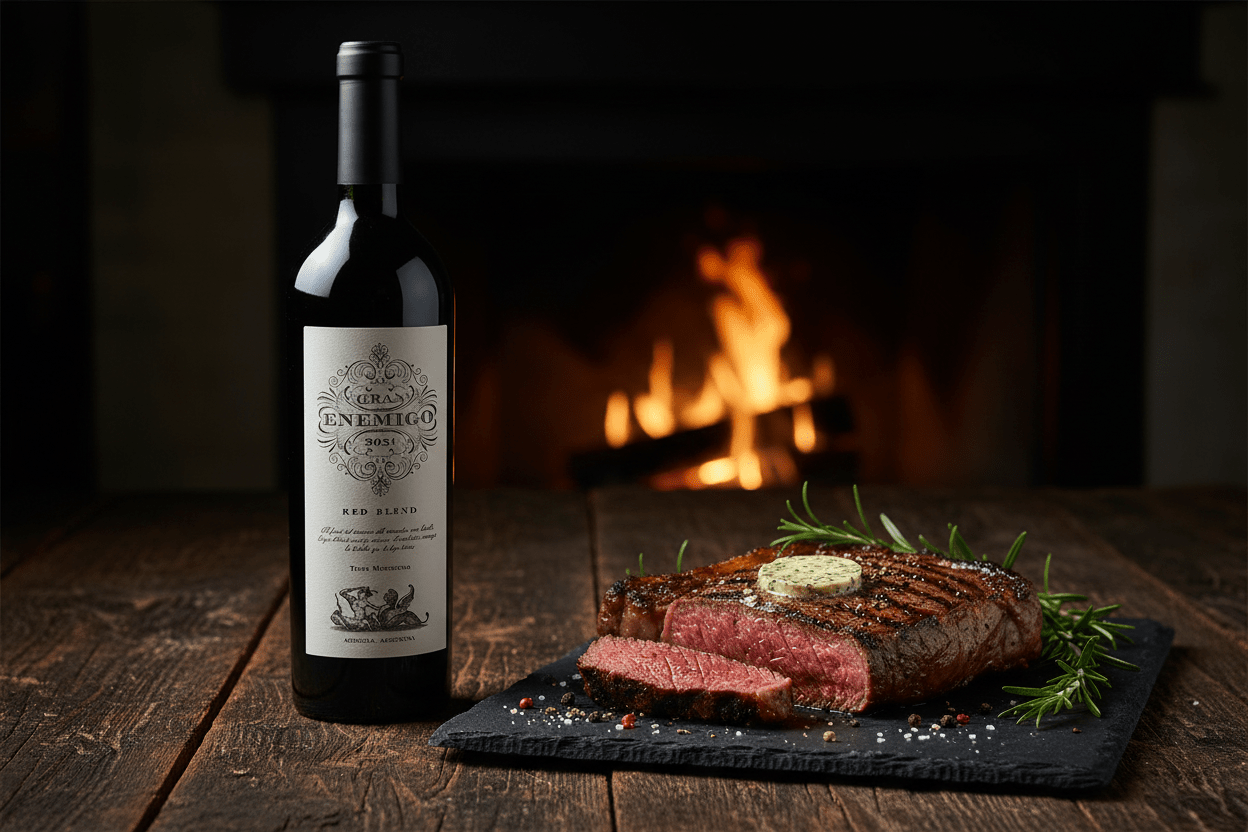 Vino Tinto 750ml El Gran Enemigo Blend 2021 Argentina - La Cava