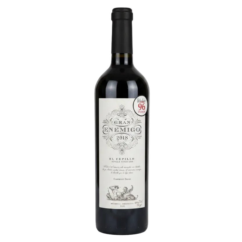 Vino Tinto 750ml El Gran Enemigo - Single Vineyard El Cepillo 2018 Argentina - La Cava
