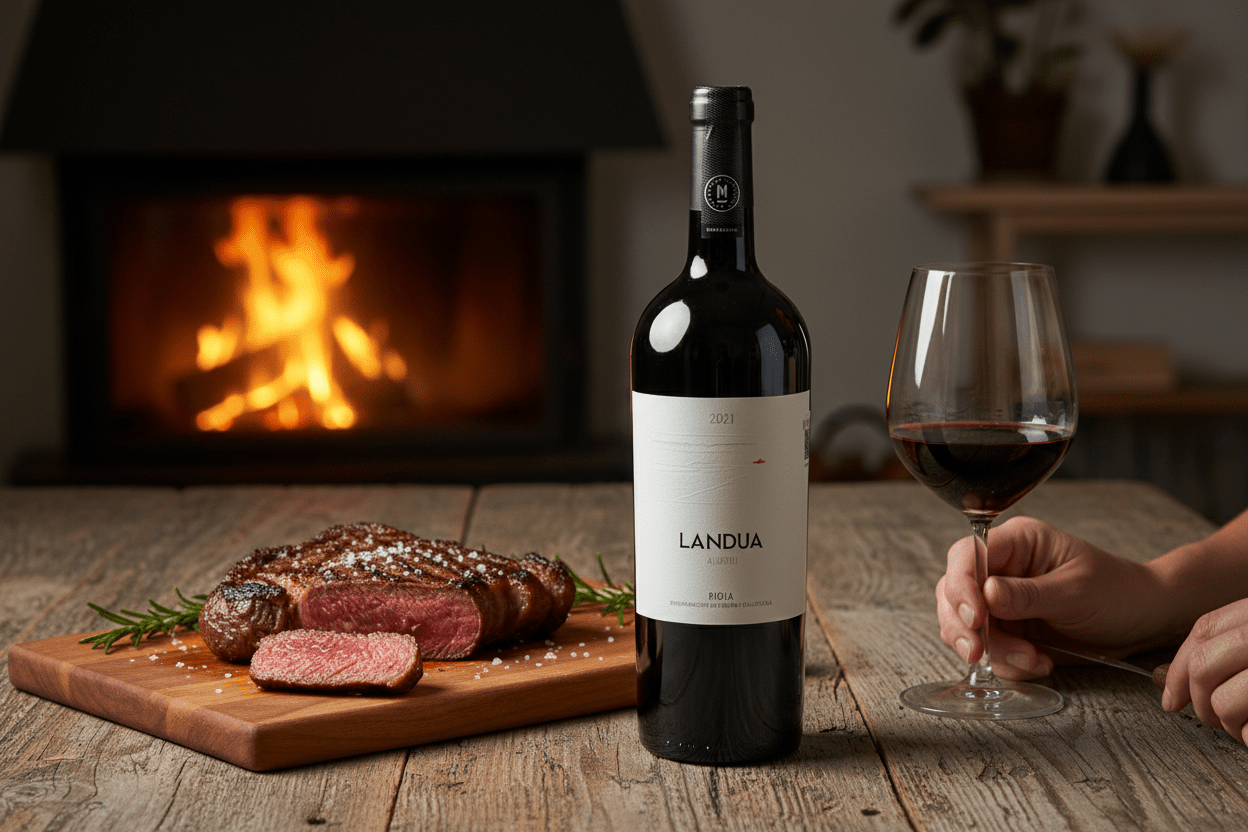 Vino Tinto Aiurri Landua 2021 750ml - La Cava