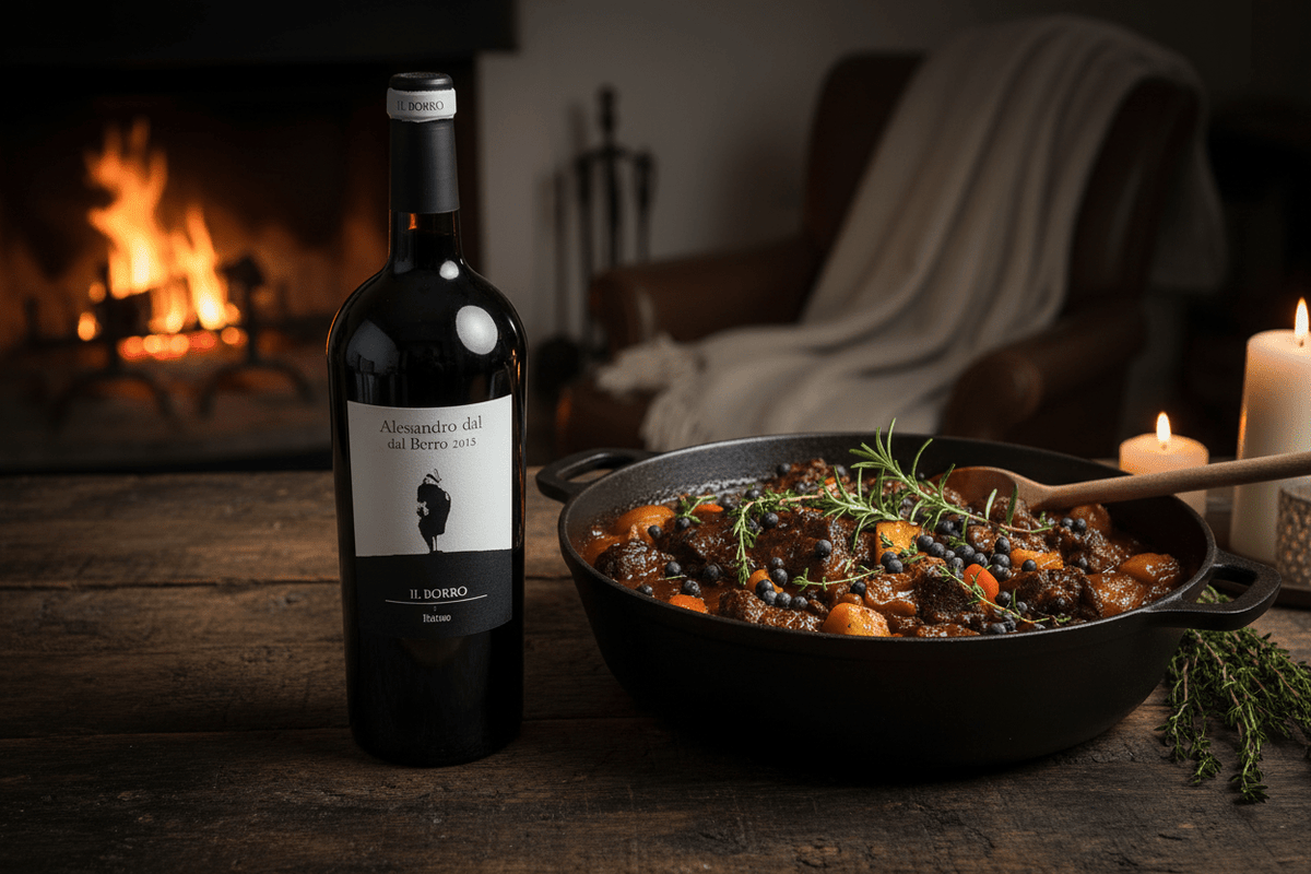 Vino tinto alessandro dal borro magnum 2018 Italia - La Cava
