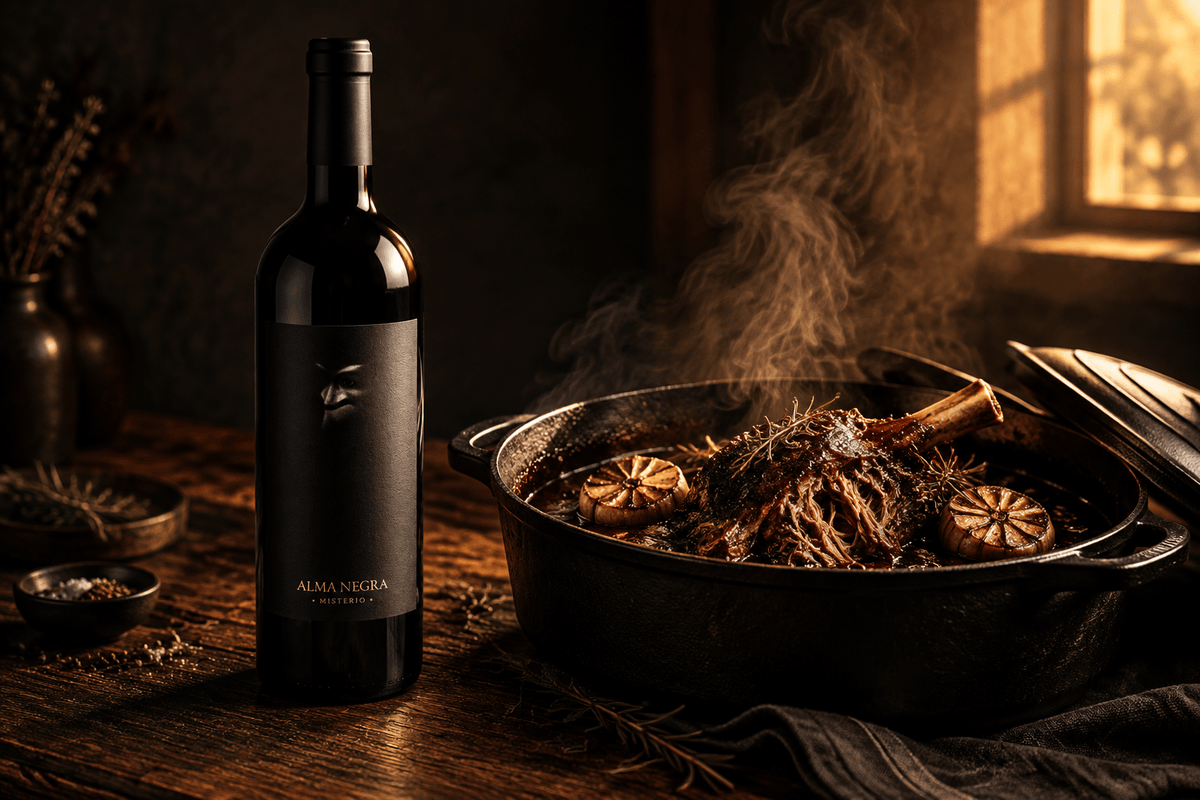 Vino Tinto Alma Negra Misterio 2016 - La Cava