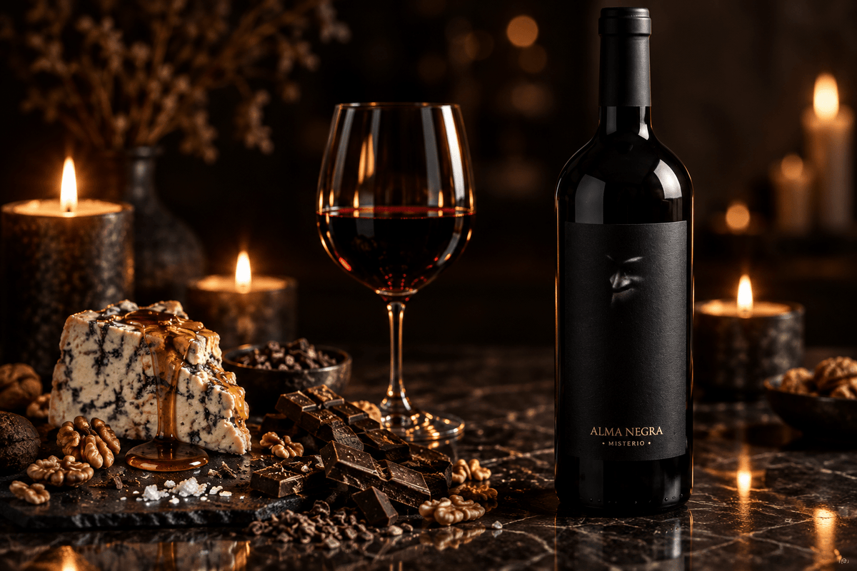 Vino Tinto Alma Negra Misterio 2016 - La Cava