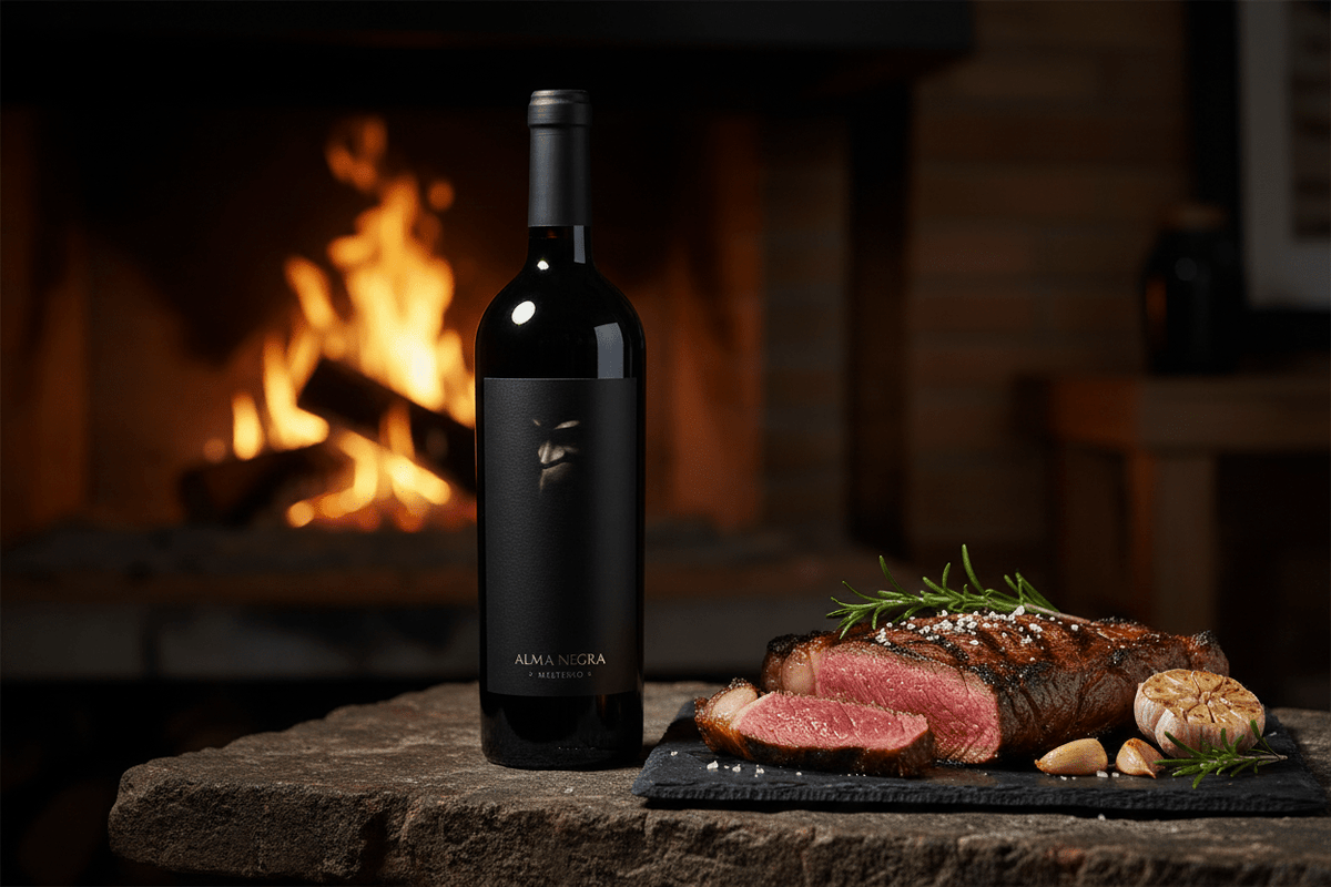 Vino Tinto Alma Negra Misterio Tubes 500ml 2017 - Vino Argentino - La Cava