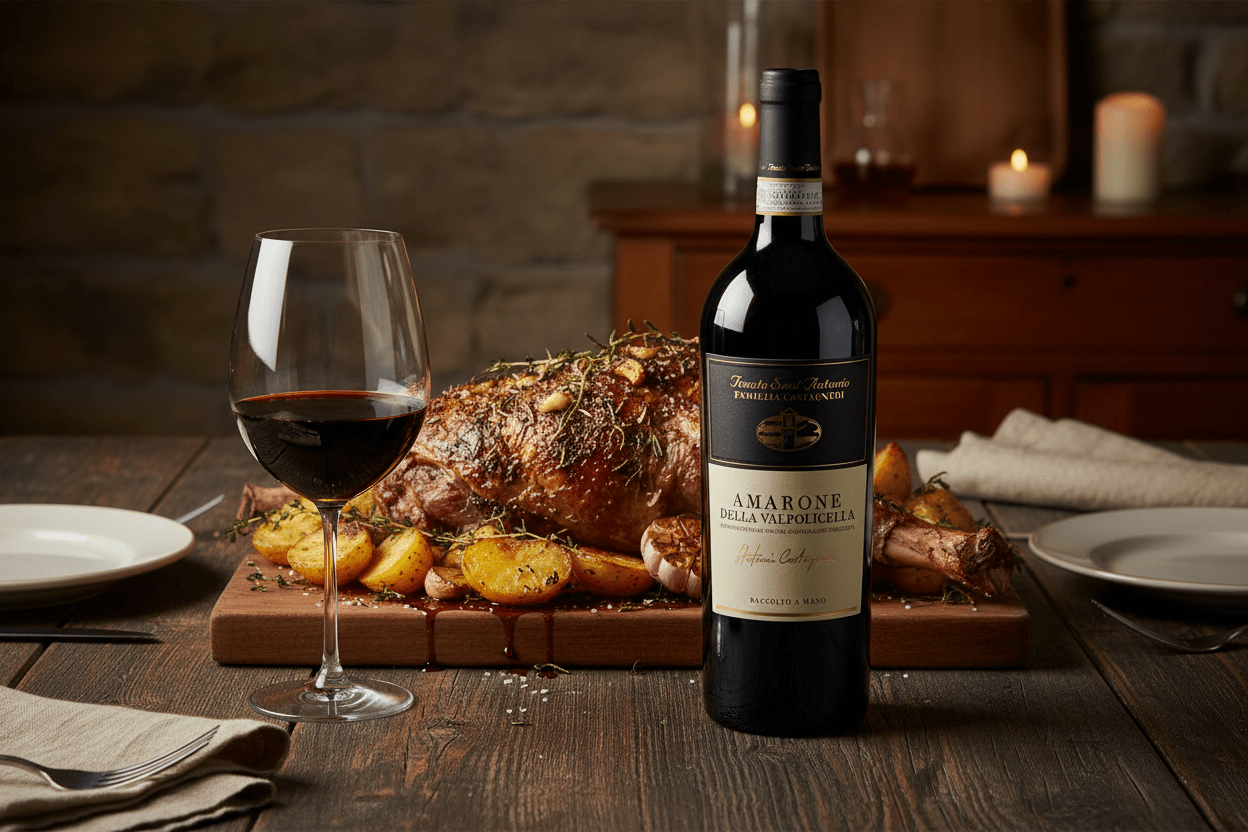 Vino Tinto Amarone De La Valpolicella Antonio Castagnedi, Verona- Vino de Italia - La Cava