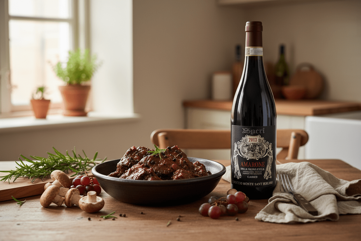 Vino tinto amarone della valpolicella 2018 Italia 750ml - La Cava