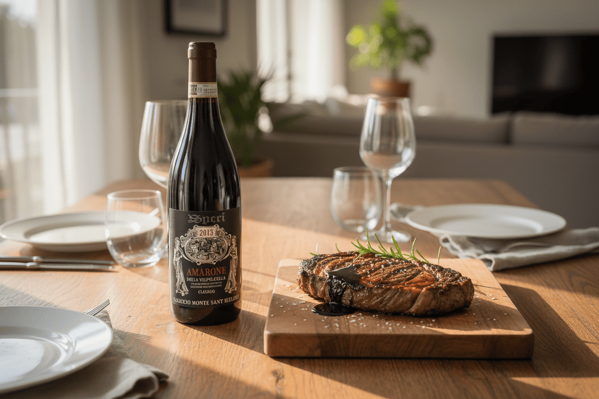 Vino tinto amarone della valpolicella 2018 Italia 750ml - La Cava