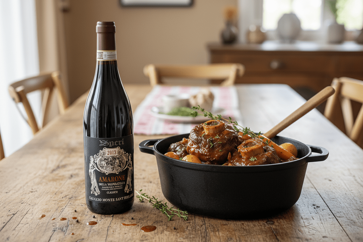 Vino tinto amarone della valpolicella 2018 Italia 750ml - La Cava