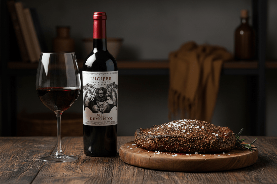 Vino Tinto Argentino Lucifer (Blend Desconocido) 750ml 2023 - La Cava