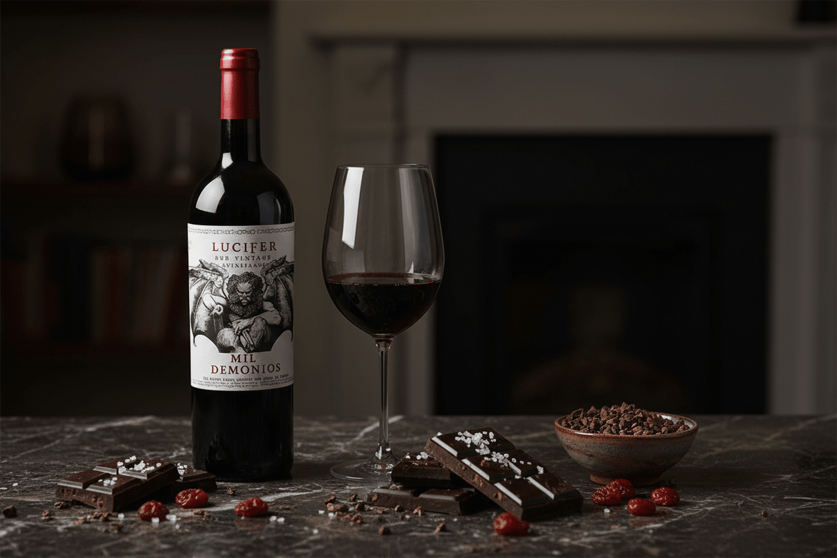 Vino Tinto Argentino Lucifer (Blend Desconocido) 750ml 2023 - La Cava