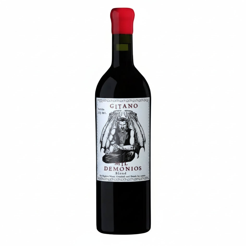Vino Tinto Argentino Mil Demonios Gitano, Blend de Malbec 750ml 2020 - La Cava