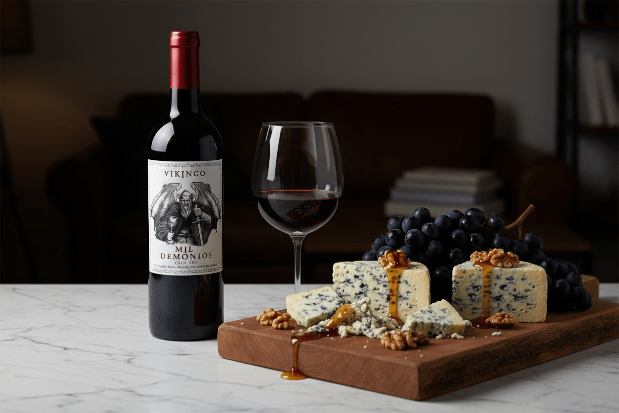 Vino Tinto Argentino Vikingo Blend 750ml 2021 - La Cava