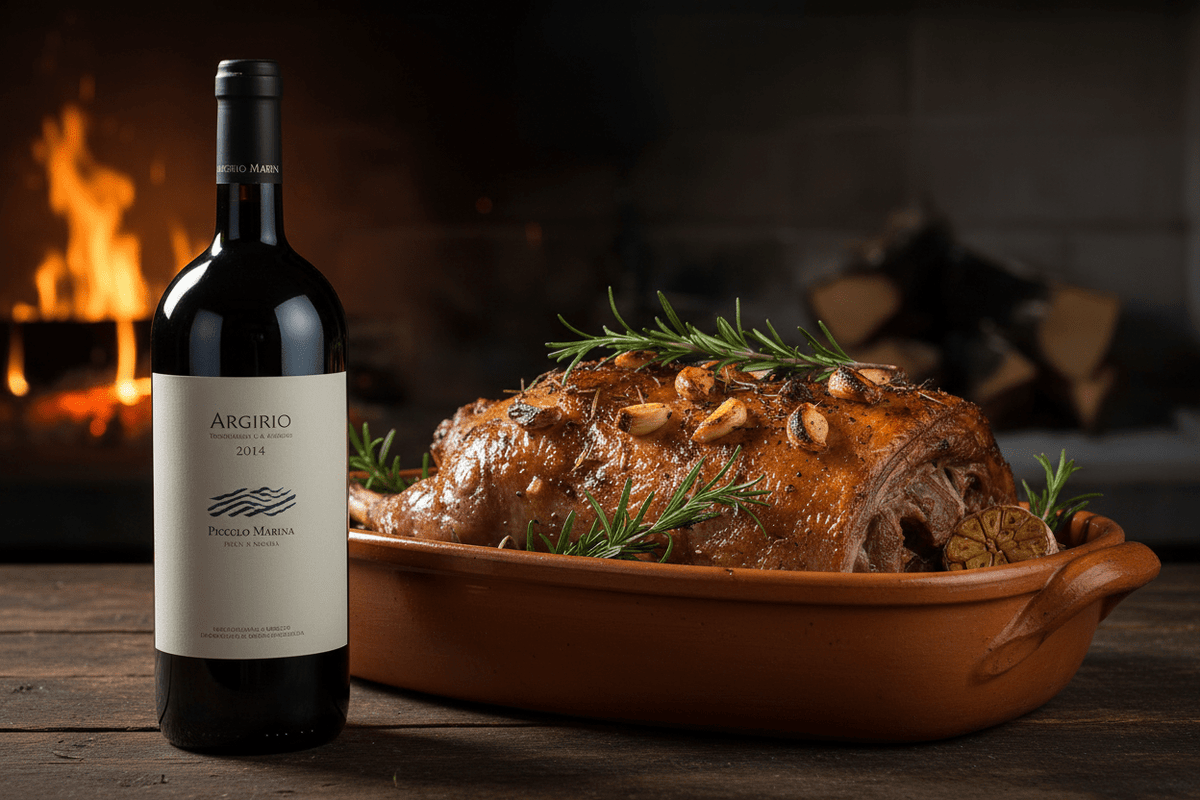 Vino Tinto Argirio Magnum Podernuovo - La Cava