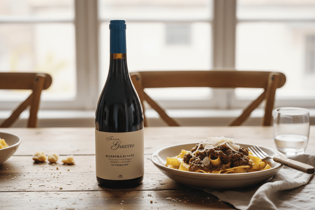 Vino tinto Asti barbera d'asti superiore 2021 Italia 750ml - La Cava