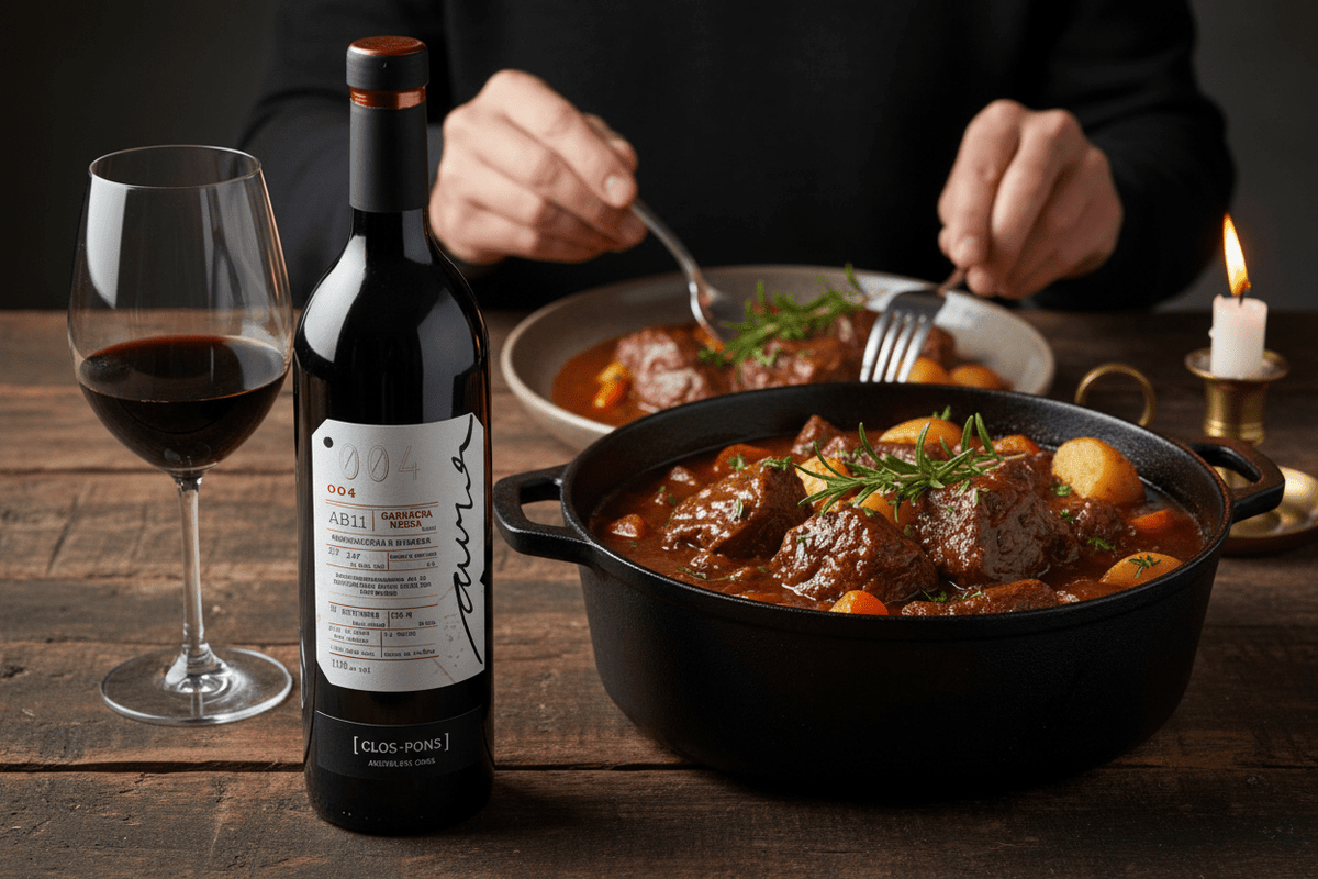Vino Tinto Aura Clos Pons - La Cava