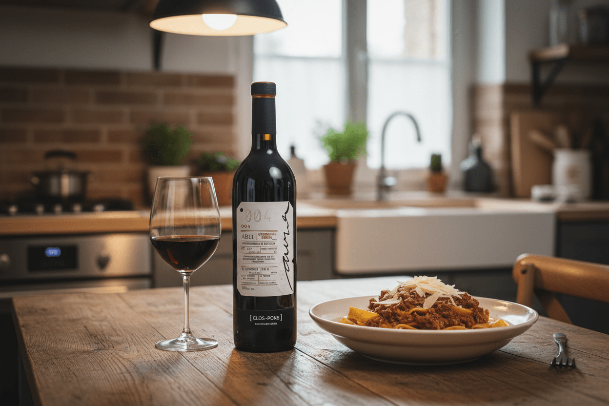 Vino Tinto Aura Clos Pons - La Cava