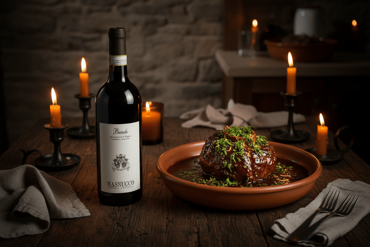 Vino Tinto Azienda Massucco Barolo - Vino de Italia - La Cava