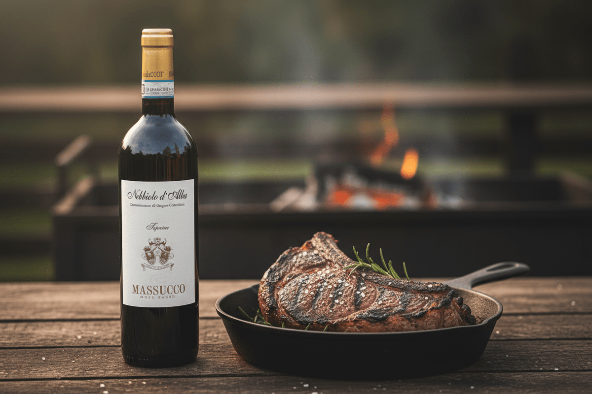 Vino Tinto Azienda Massucco Nebbiolo D´alba Superiore - Vino de Italia - La Cava