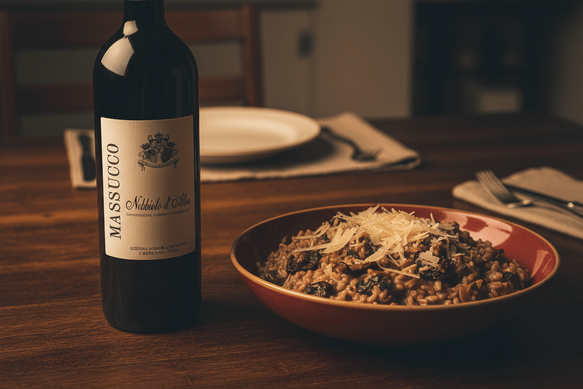 Vino Tinto Azienda Massucco Nebbiolo D´alba - Vino de Italia - La Cava