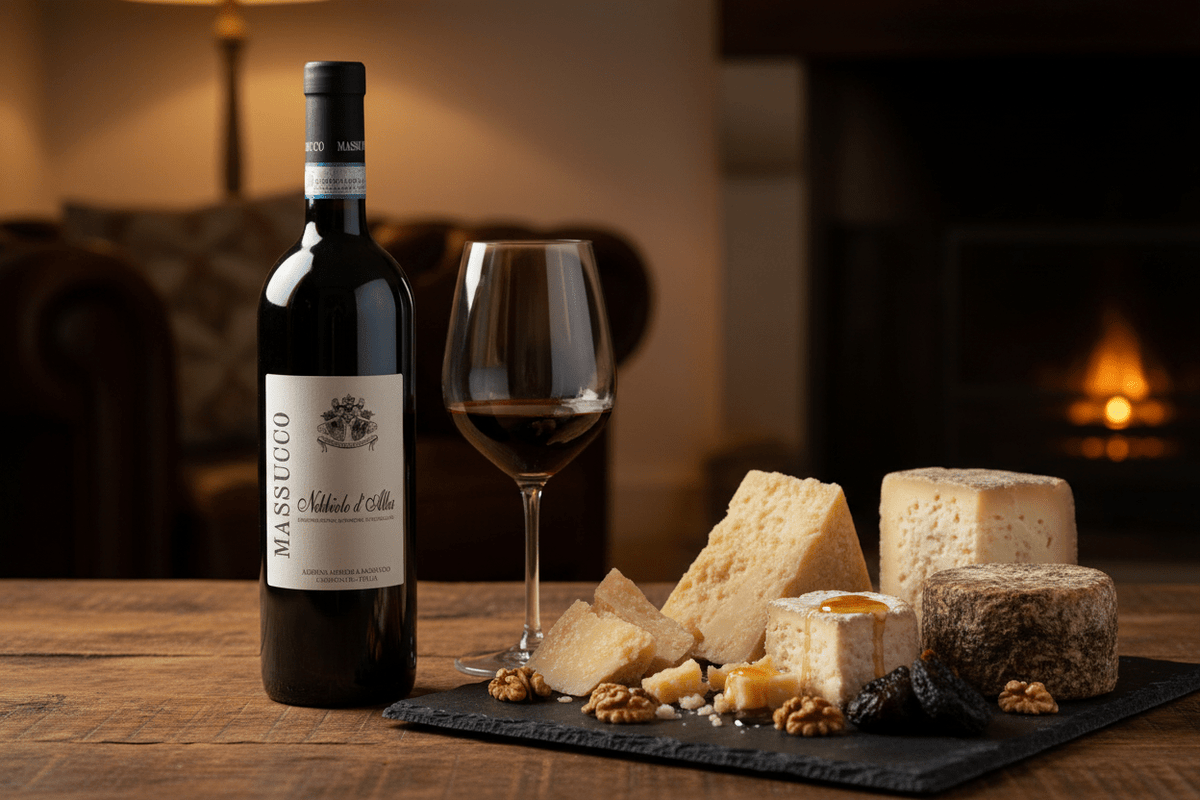 Vino Tinto Azienda Massucco Nebbiolo D´alba - Vino de Italia - La Cava