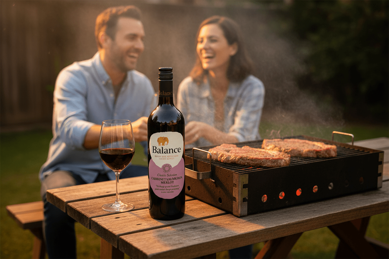 Vino Tinto Balance Cabernet Sauvignon Merlot - La Cava