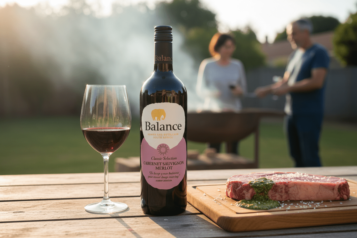 Vino Tinto Balance Cabernet Sauvignon Merlot - La Cava