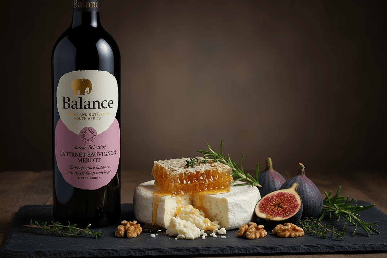 Vino Tinto Balance Classic Cabernet Sauvignon Merlot Western Cape - Vino de Sudáfrica - La Cava