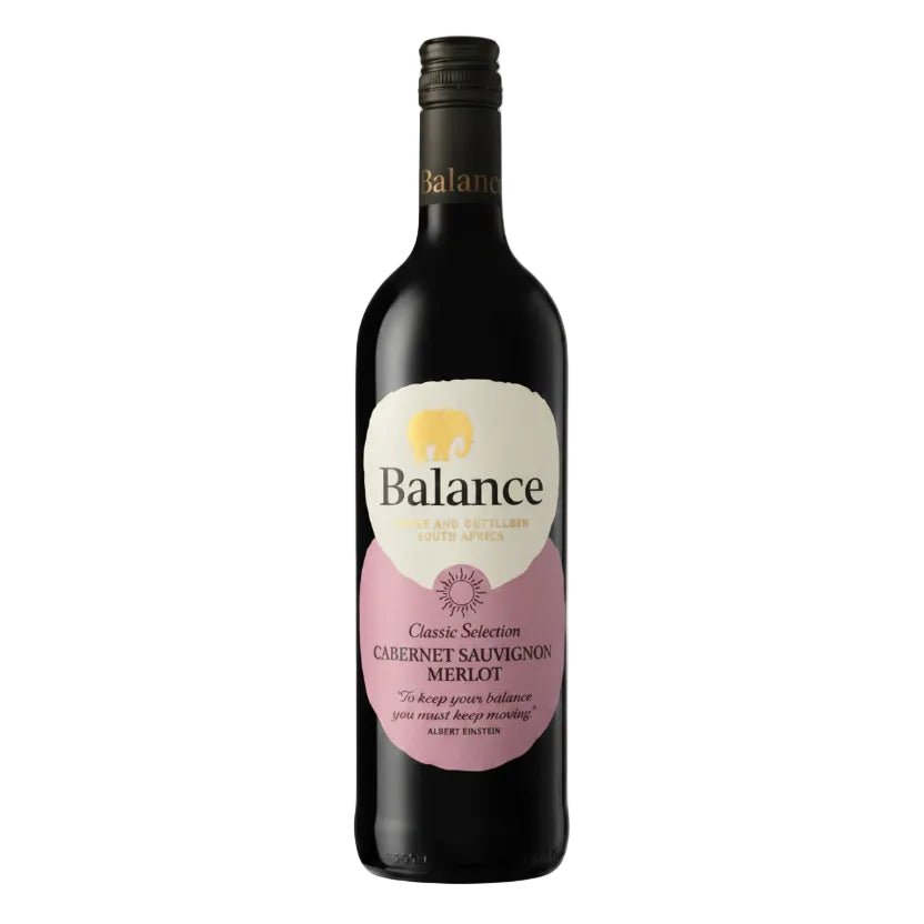 Vino Tinto Balance Classic Cabernet Sauvignon Merlot Western Cape - Vino de Sudáfrica - La Cava