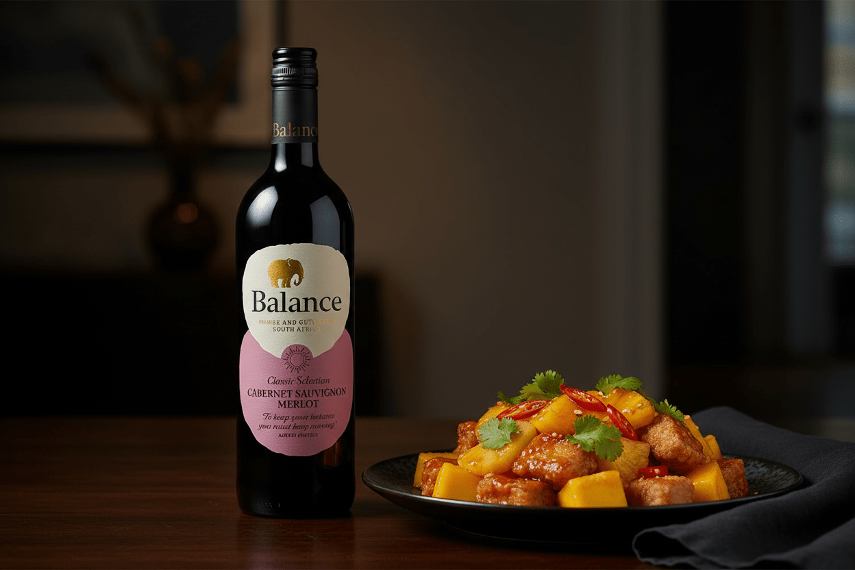 Vino Tinto Balance Classic Cabernet Sauvignon Merlot Western Cape - Vino de Sudáfrica - La Cava