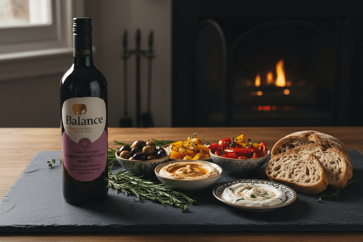 Vino Tinto Balance Classic Cabernet Sauvignon Merlot Western Cape - Vino de Sudáfrica - La Cava