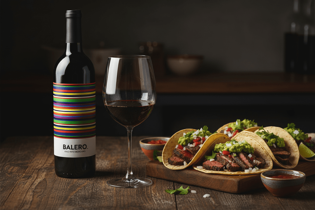 Vino Tinto Balero Cabernet Merlot Syrah 750ml México - Vino Mexicano - La Cava